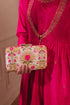 Alanna Box Clutch White